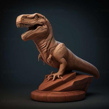 3D модель Хуаксиозавр айгатенс (STL)